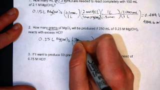 Solving Solution Stoichiometry Problems [upl. by Kendall]