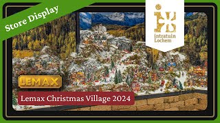 Lemax Christmas Villages 2024  Display Ideas  Intratuin Lochem [upl. by Morville]