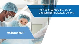 Alternative Admission to MBChB amp BChD from BSc Biological Sciences [upl. by Ynettirb850]