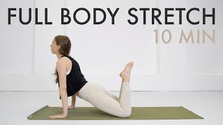 10 MIN Full Body Stretch  Daily Routine for Flexibility amp Relaxation  Music only [upl. by Ivad]