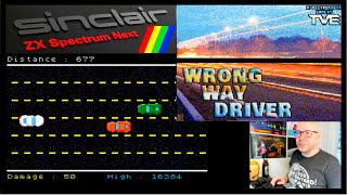 Wrong way driving on the ZX Spectrum Next [upl. by Schmeltzer]