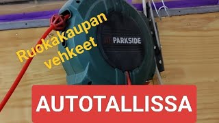 Heräteostoksia ruokakaupasta  parkside lidl diy [upl. by Lust]