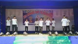 SVBVIDYAPITH ANNUAL FUNCTION 2023 CLASS 7th boys in Ankhe khuli ho mix song [upl. by Flyn599]