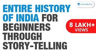 Entire History of India for Beginners through storytelling [upl. by Ecyarg644]