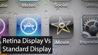 Retina Display Vs Standard Display  StileApple [upl. by Enyleve742]