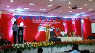 VPonraj Speech in 29th college day function of SA Raja Pharmacy colleges on 11417 [upl. by Lisk]