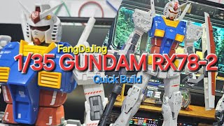 FangDaJing 135 Gundam RX 782  Quick Build amp Review [upl. by Tod]