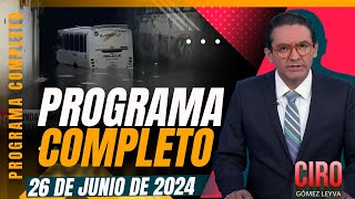 Chimalhuacán bajo el agua tras intensas lluvias  Ciro  Programa Completo 26junio2024 [upl. by Il]