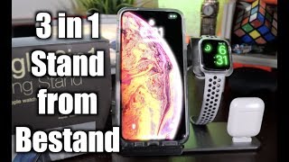 3 in 1 Apple Charging Station  Bestand Review [upl. by Zenitram]