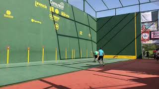 FRONTENIS SINGLES LOS PINOS 2018 ANDAMIO VS QUEMÓ [upl. by Manno]