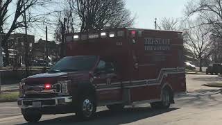 TriState Fire Rescue Ambulance 122 Responding [upl. by Suivatram713]