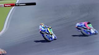 Rossi vs lorenzo final lap [upl. by Airret]