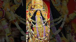 মায়ের ঘরে ফেরার পালা🥹chandannagar Jagadhatri puja ❤️shortsfeed viralvideo jagadhatriapuja [upl. by Borchert]