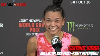 Bellator 268 Sumiko Inaba Postfight Interview [upl. by Sidoma]