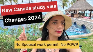 Breaking news IRCC announced new rules for Canada Study Visa 2024 [upl. by Eizzil]