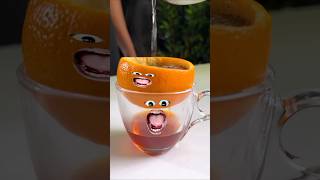 Tea recipe with orange and lemon🤣 shortvideo [upl. by Jadda]