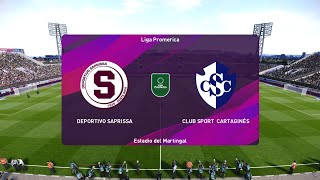 Liga Promerica  Semifinal  Deportivo Saprissa Vs Club Sport Cartagines  Resumen  Simulación [upl. by Lucila]