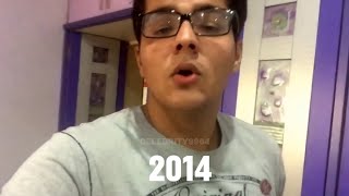 Ashish Chanchlani Evolution in Youtube 2014 to 2024  CELEBRITY [upl. by Shushan210]