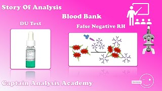 E151 DU Test  RH ازاى أعالج مشكلة السلبية الكاذبه لتحليل BloodBank [upl. by Cavit]