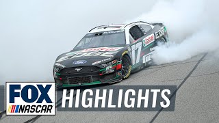 NASCAR Cup Series FireKeepers Casino 400 at Michigan International Speedway Highlights [upl. by Ettena989]