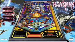 Taito Hawkman 1983 Visual pinball [upl. by Mathews]