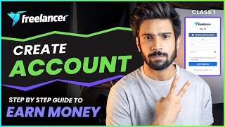 How To Create Freelancer Account  Freelancer Account Kaise Banaye [upl. by Notlrahc]