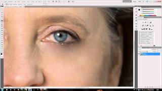 Haut verbessern  Falten retuschieren  Photoshop Tutorial [upl. by Inge303]