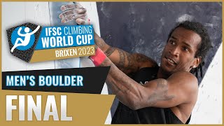 Mens Boulder final  Brixen 2023 [upl. by Selim]