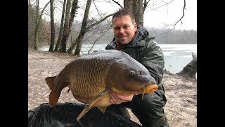 Winter carpfishing  Bled  parysteam  Peter Hofierka [upl. by Seni]