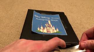 Disney World Special Trix How to Create a Custom Autograph Book [upl. by Ahselrac]