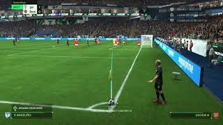 Como meter gol olimpico en FC24 [upl. by Nahtahoj38]