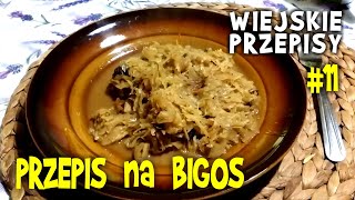 PRZEPIS NA BIGOS wegetariański  prosty szybki pyszny [upl. by Hahnert]