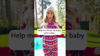 Help Me Chose My Baby Name  Rebecca Zamolo [upl. by Othe]