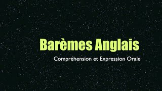 Barèmes bac anglais [upl. by Ferriter125]