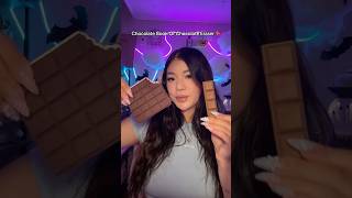 Chocolate Book Or Chocolate Eraser 🍫 asmr shorts [upl. by Dnalro]