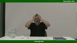 Slavoj Žižek Lacanian Theology and Buddhism 2012 [upl. by Nomad]