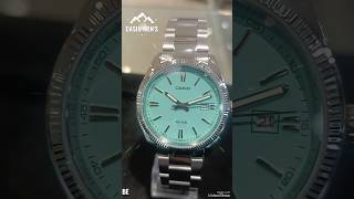 CASIO ENTICER MEN TIFFANY BLUE ANALOGDIAL MTP1302D2A2VCF MENS WATCH A2371watch casio new [upl. by Kale557]