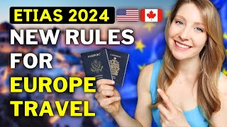 ETIAS Travel Authorization Explained  Schengen Zone Changes for 2024 [upl. by Brodench369]