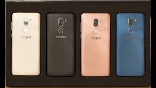 تعرّف على هواتف Alcatel من MWC 2018 [upl. by Akkimat]