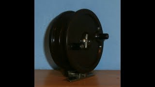 Allcock Aerialite Swimming Reel 3¾quot  England  Bakelite Centrepin Coarse Fishing Reel [upl. by Wickner]