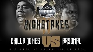 ARSONAL VS CHILLA JONES UDUBB HIGHSTAKES 2 [upl. by Reteip]