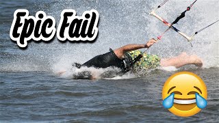 MOST EPIC KITESURFING FAILS [upl. by Cathe]