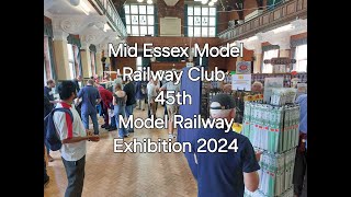 Mid Essex Model Railway Club 45th Model Railway Exhibition 2024 [upl. by Pump]