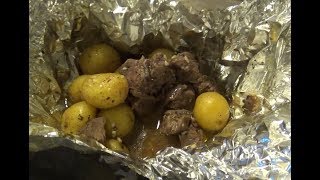 Garlic Steak and Potatoe Foil Packs [upl. by Alios]