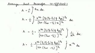 Laminar film condensation on a vertical plate Nusselts Theory Part4 by Prof Manish Nayak [upl. by Eyks]