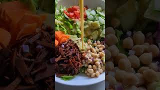 Chopped Salad With Renegade smoky Salami Soppressata choppedsalad salads plantbased [upl. by Nogras]