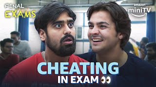 Ashish Chanchlani Cheating In Exams Like A Pro 😎  Final Exams  Amazon miniTV [upl. by Rosita]