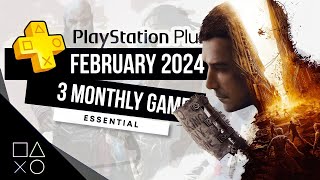 PlayStation Plus Essential February 2024 Monthly Games  PS Plus February 2024 [upl. by Noguchi497]