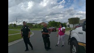 Jeremy Dewitte BodyCam Creditors Come Knockn  His Amazing Fence [upl. by Aryhs]