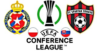 Wisła Kraków 31 Spartak Trnava  CONFERENCE LEAGUE 202425 [upl. by Onez]